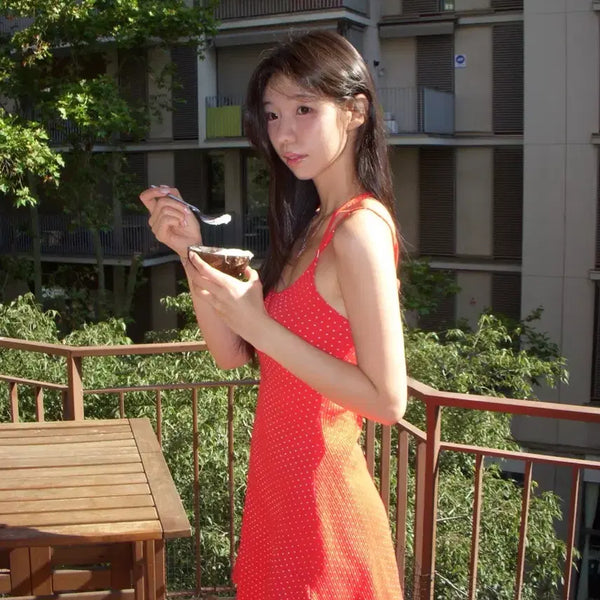 [BUNJANG] TOH Angel Dress Red / TOH 엔젤 원피스 레드