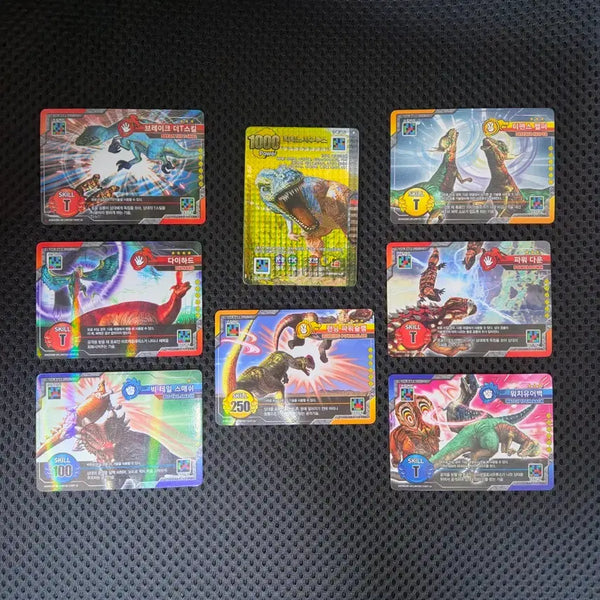 [BUNJANG] Dinosaur King 8 Card Bundle / 카드 8장 공룡왕