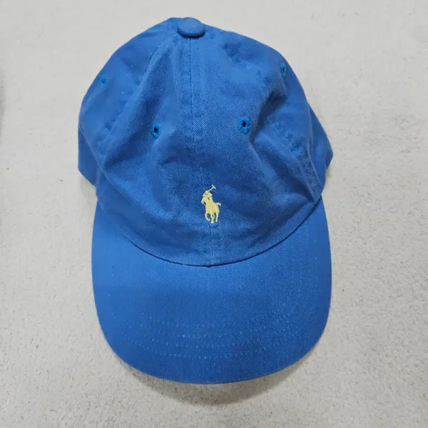 [BUNJANG] Polo Ralph Lauren Leather Strap Baseball Cap / 폴로 랄프로렌 가죽끈 볼캡 급처