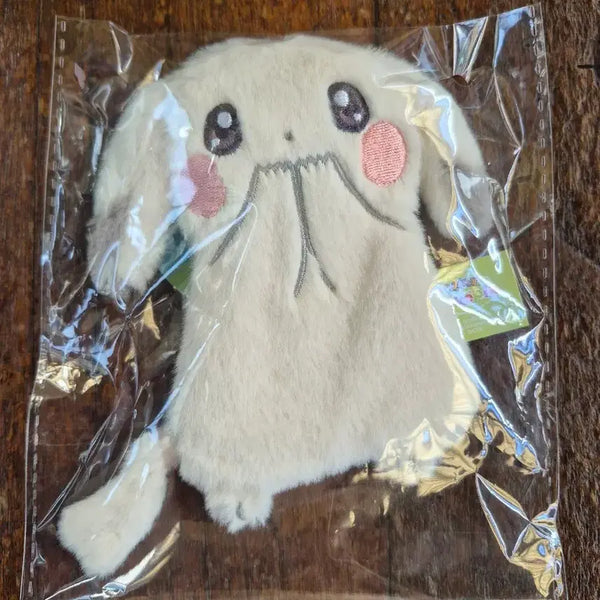 [BUNJANG] Pokémon Pocopia Chubby Pikachu Flat Doll Keychain Pouch / 포켓몬 포코피아 팝업 창백카츄 납작 인형 키링 파우치