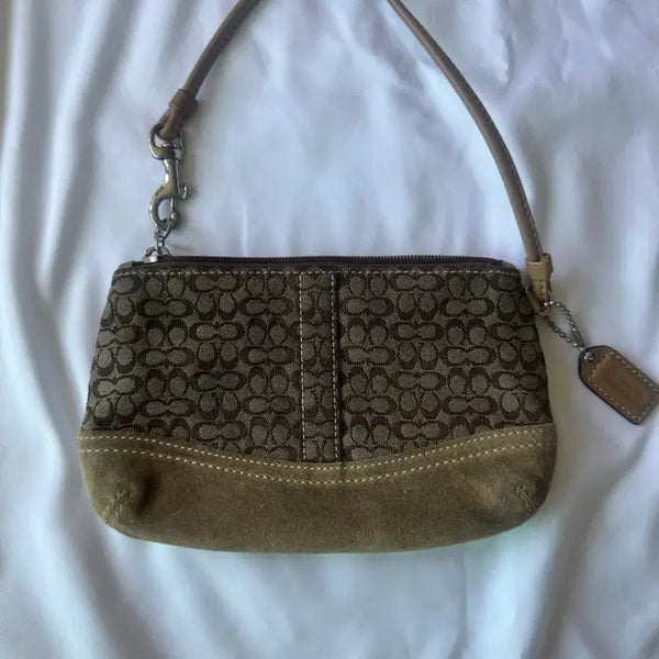 [BUNJANG] Coach Vintage Pattern Mini Pouch Bag / [Coach Vintage] 코치 빈티지 패턴 미니 파우치백