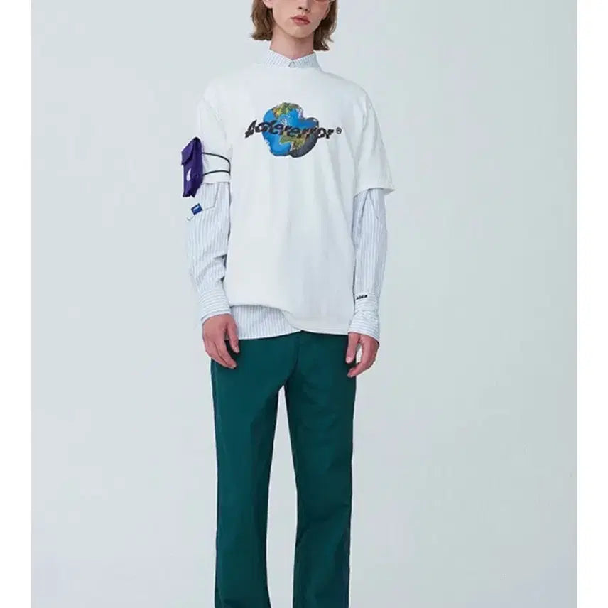 [BUNJANG] Ader Error 2020 SS T-Shirt White / 아더에러 2020ss 티셔츠 화이트