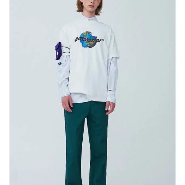 [BUNJANG] Ader Error 2020 SS T-Shirt White / 아더에러 2020ss 티셔츠 화이트