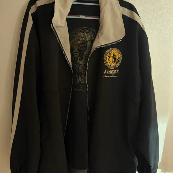 [BUNJANG] Versace Oversized Windbreaker Jacket L / 베르사체 오버핏 바람막이 자켓 L