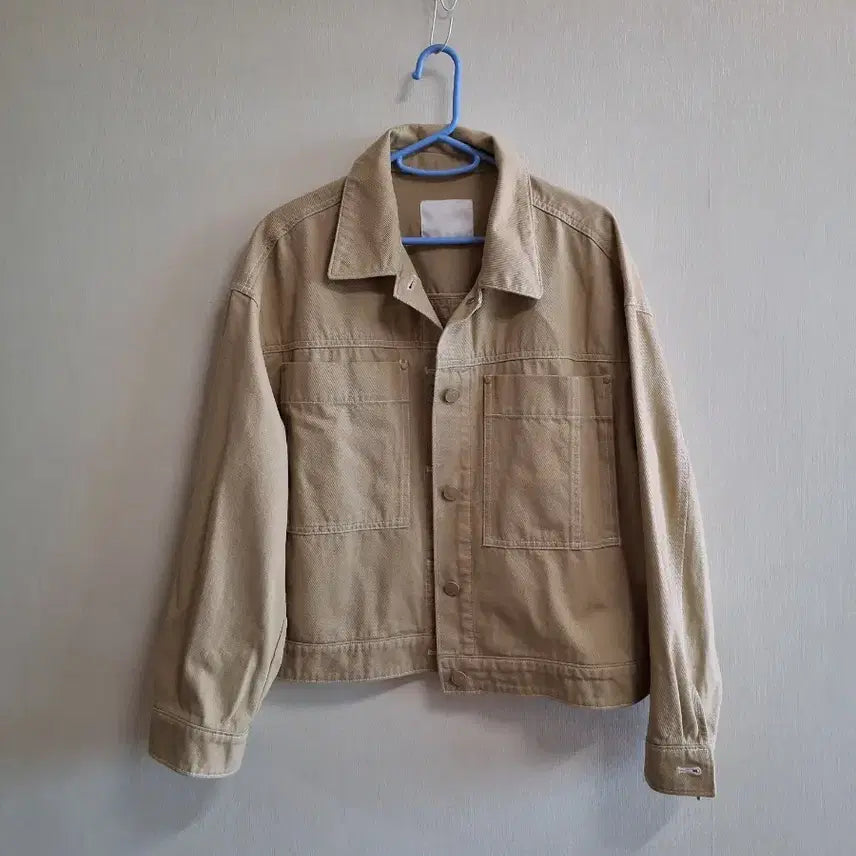 [BUNJANG] TBJ Cotton Jacket Beige / [TBJ]  면자켓 55~66
