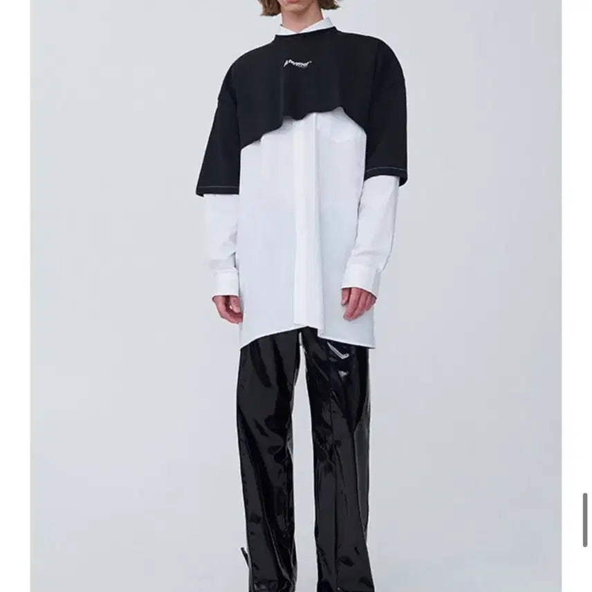 [BUNJANG] Ader Error 20SS Crop T-Shirt Black / 아더에러 20ss 크롭티셔츠 블랙