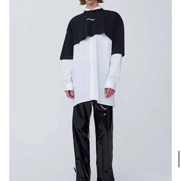 [BUNJANG] Ader Error 20SS Crop T-Shirt Black / 아더에러 20ss 크롭티셔츠 블랙
