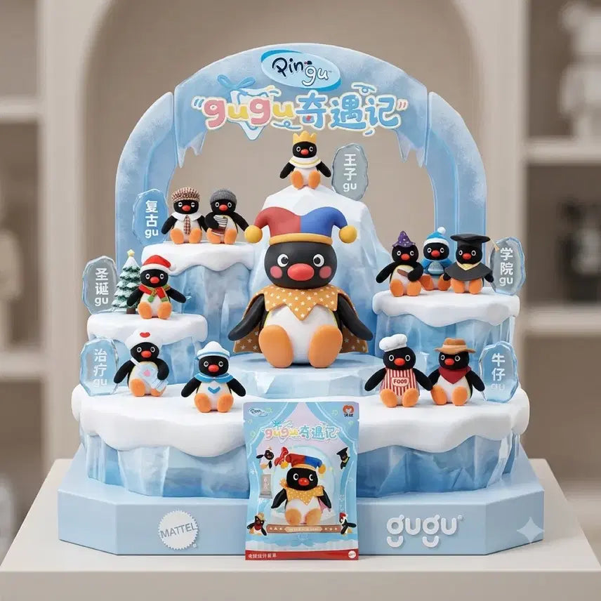 [BUNJANG] Pingu Blind Box Gacha Keyring (16 Types) / 핑구 블라인드박스 16종 가챠 키링