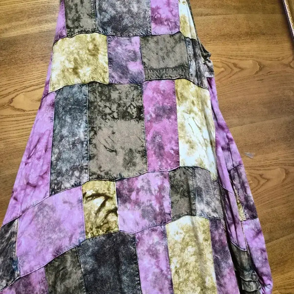 [BUNJANG] Patch Long Dress / 패치 롱 원피스