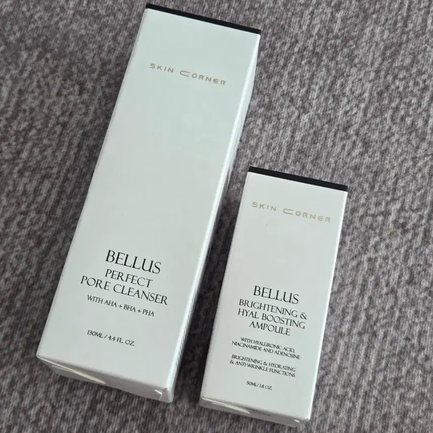[BUNJANG] Skin Corner Cleansing Foam + Ampoule (Sealed Bundle Set) / 스킨코너 클렌징폼 + 앰플 미개봉 일괄