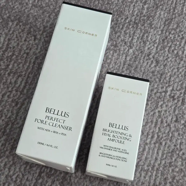 [BUNJANG] Skin Corner Cleansing Foam + Ampoule (Sealed Bundle Set) / 스킨코너 클렌징폼 + 앰플 미개봉 일괄