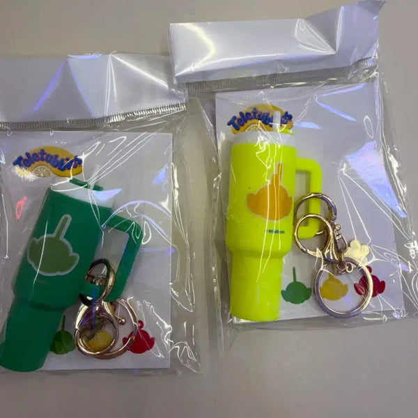 [BUNJANG] Teletubbies Tumbler Keyring (Sealed) / 텔레토비 텀블러 키링 미개봉