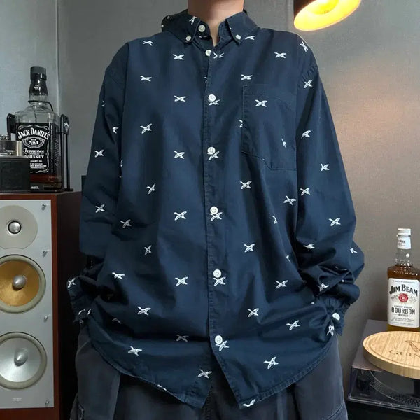 [BUNJANG] Carhartt Patterned Shirt / 칼하트 패턴셔츠