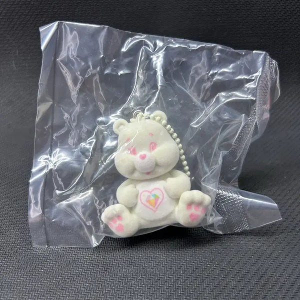 [BUNJANG] Care Bears Flocked Gacha Keyring / 케어베어 플로키 가챠 키링(미개봉)