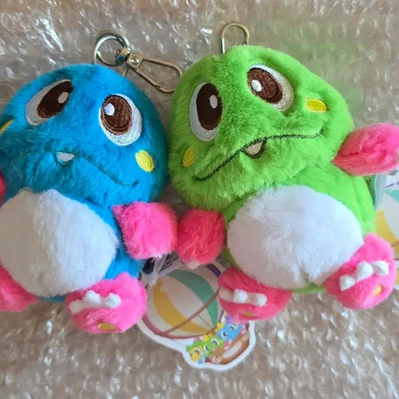 [BUNJANG] Bubble Bobble 10cm Keychain Bundle Set Bubblun Bobblun / (일괄)버블보블 10cm 키링 버블룬 보블룬