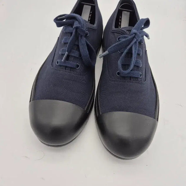 [BUNJANG] Prada Denim Navy Sneakers Size 275 / 프라다 대님 네이비 스니커즈 275
