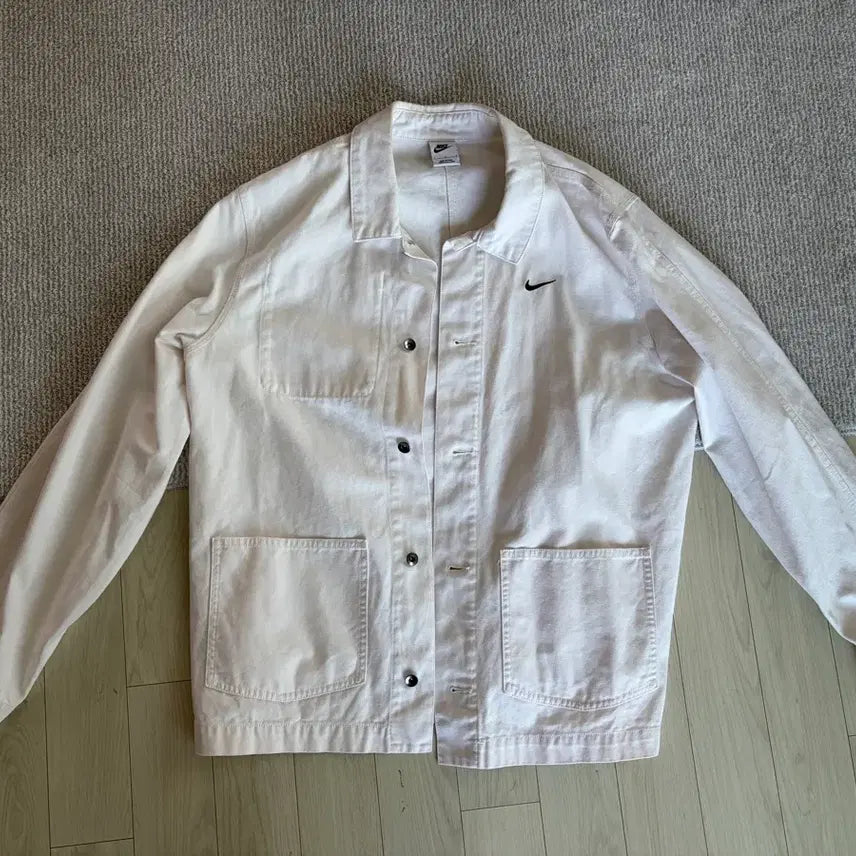 [BUNJANG] Nike Work Jacket White DQ5185-030 / 나이키 워크 자켓 화이트 DQ5185-030