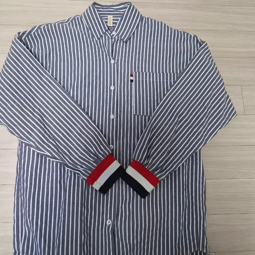[BUNJANG] Women's Prosome Striped Shirt / 여자프로섬셔츠 F