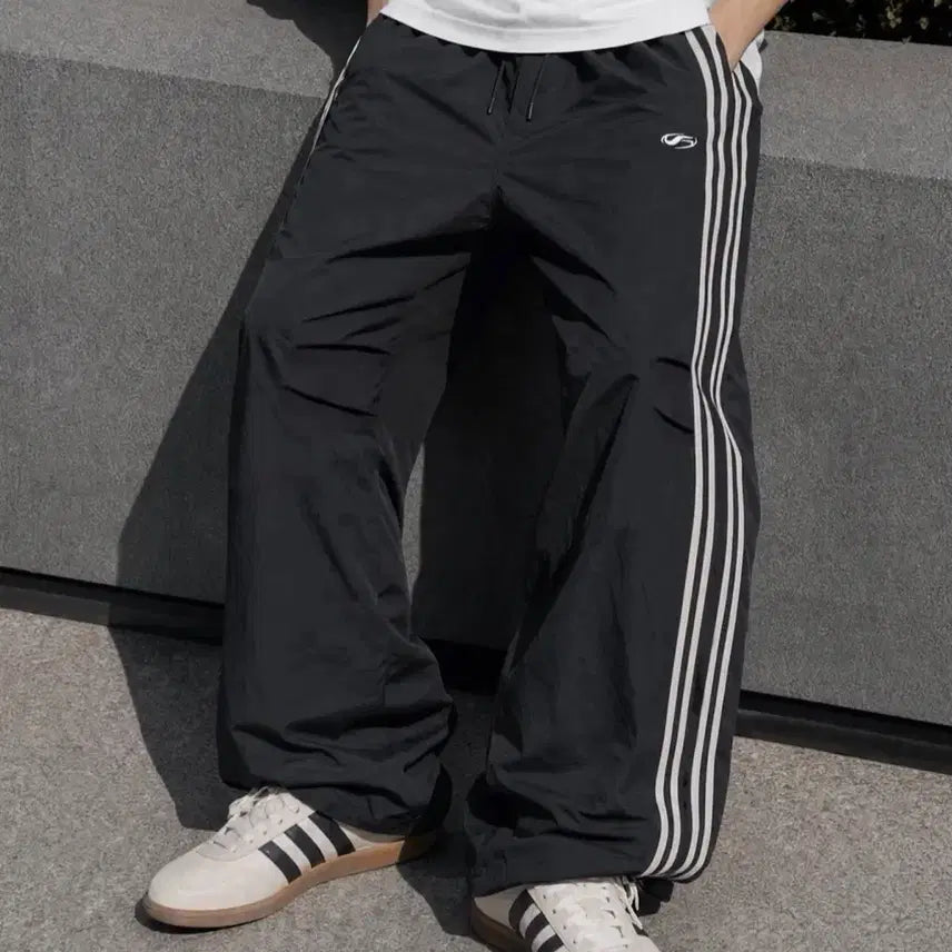 [BUNJANG] Filuminat Nylon Pants Black / 필루미네이트 나일론 팬츠 블랙