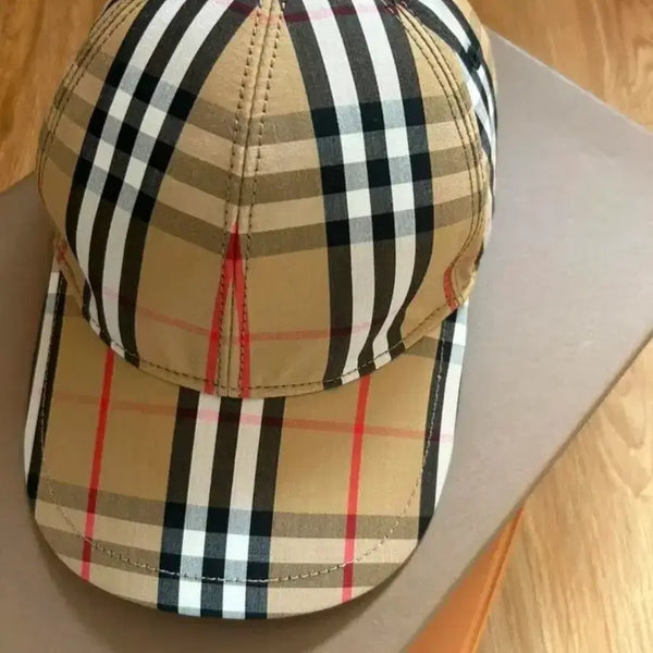 [BUNJANG] Burberry Check Baseball Cap / 버버리 체크 모자 정품/남녀공용