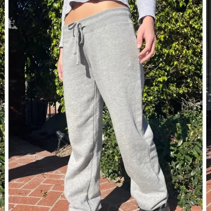 [BUNJANG] Brandy Melville Hillary Pants Grey / 브랜디멜빌 힐러리 팬츠 그레이