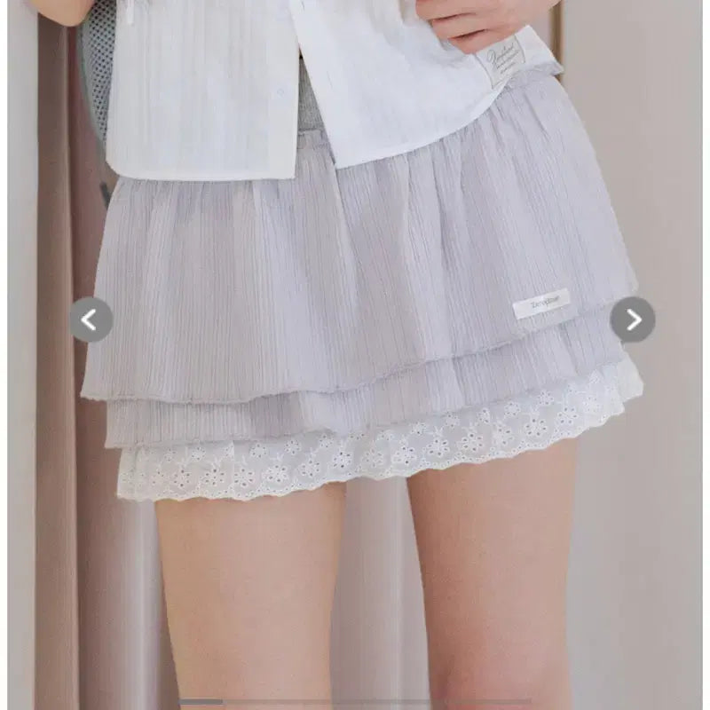 [BUNJANG] Zero Planet Ray Tutu Skirt Pants Grey / 제로플래닛 레이 튜튜 스커트 팬츠 GREY