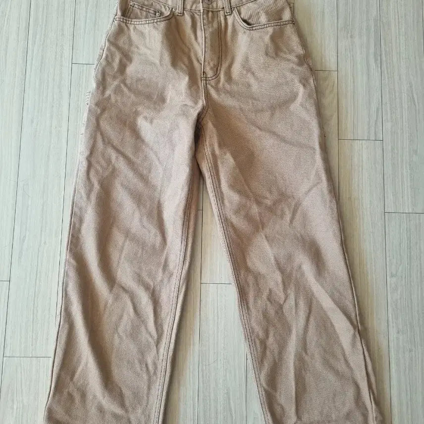 [BUNJANG] Answer Beige Wide Cargo Pants - Size S / 베이지 와이드카고S(새상품)