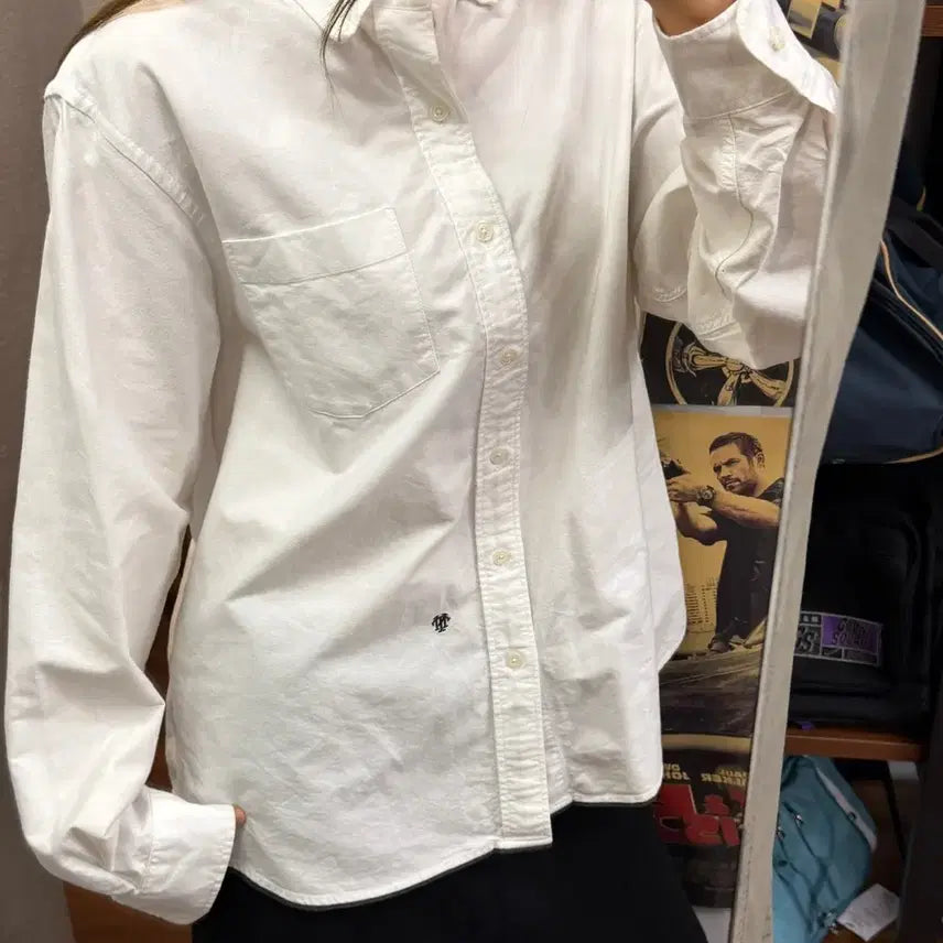 [BUNJANG] Thisisneverthat Oxford Shirt White / 디스이즈네버댓 옥스퍼드 셔츠 화이트