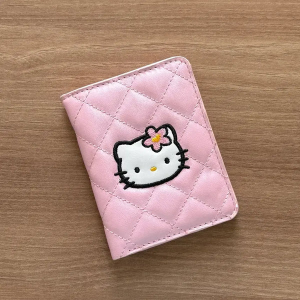 [BUNJANG] Hello Kitty Stationery Quilted Wallet / 헬로키티 문방구 퀼트 지갑