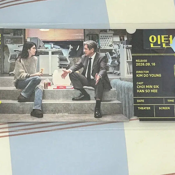 [BUNJANG] The Intern CineQ Special Ticket - 1 Type / 영화 인턴 씨네큐 스페셜티켓 1종
