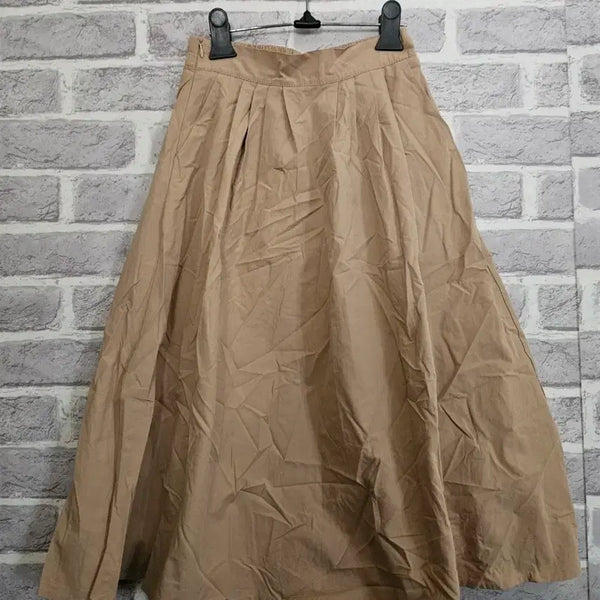 [BUNJANG] Beige Banding Skirt / 베이지 밴딩 스커트/알뜰한여우