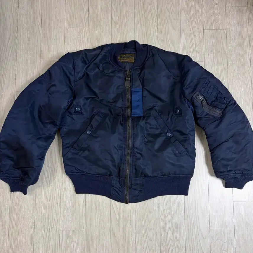 [BUNJANG] Brent MA-1 Bomber Jacket (Navy, Small) / 브렌트(Brent)사 복각 MA-1