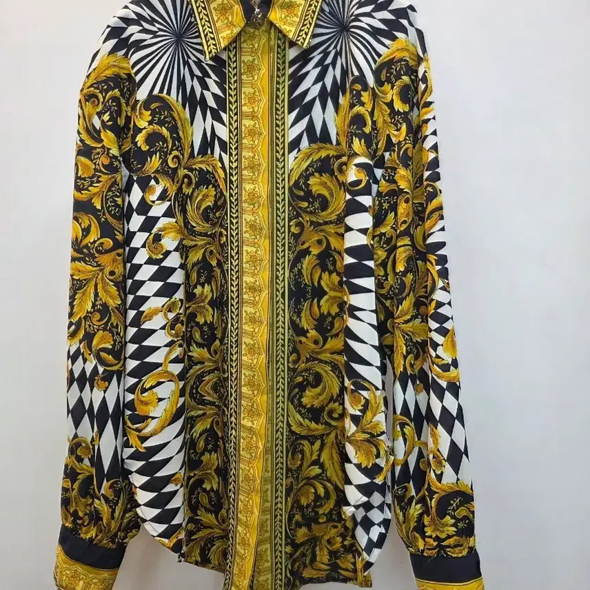 [BUNJANG] Baroque Style Pattern Shirt / 바로코스타일의셔츠