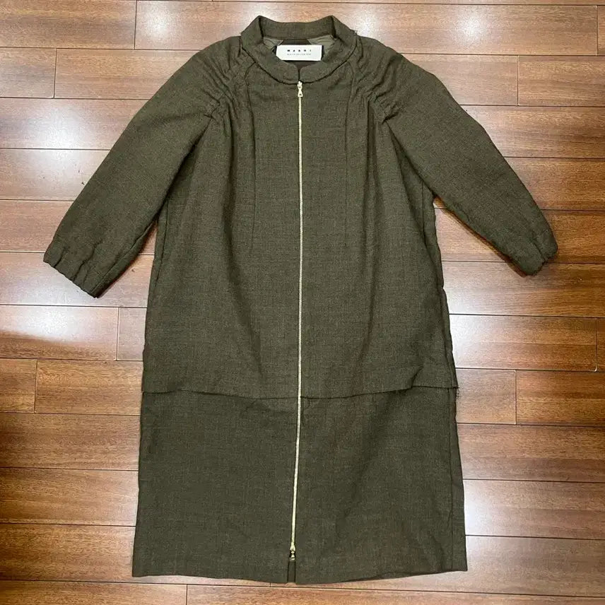 [BUNJANG] Marni Cotton-Wool Blend Zip-Up Jacket / 마르니 모혼방 집업 자켓