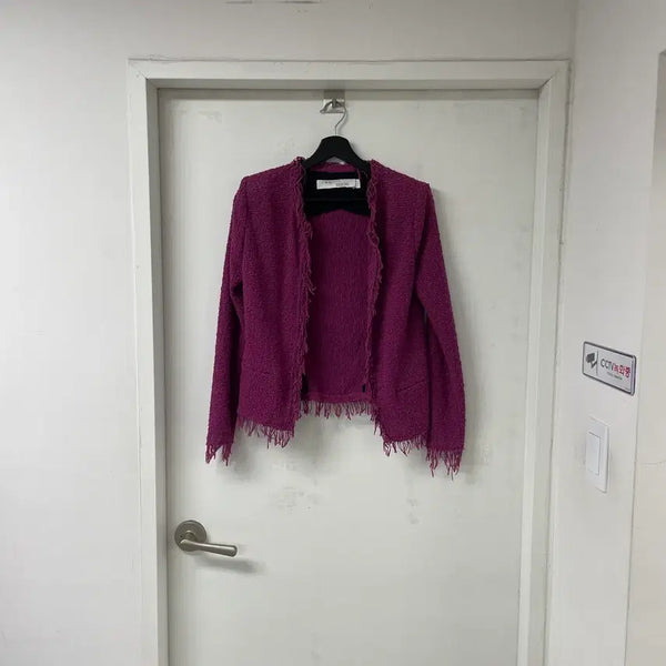 [BUNJANG] IRO Tweed Open Jacket / IRO 이로 트위드 오픈 자켓 34(W)