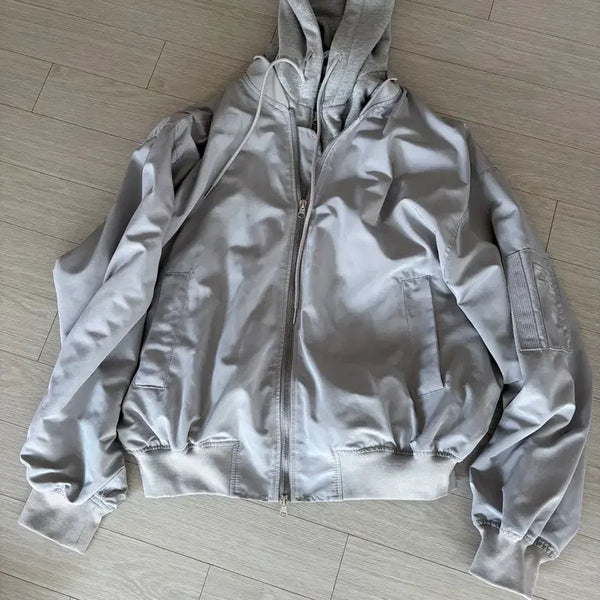 [BUNJANG] Two-Way Blouson Jacket (Women's L) / 투웨이 블루종