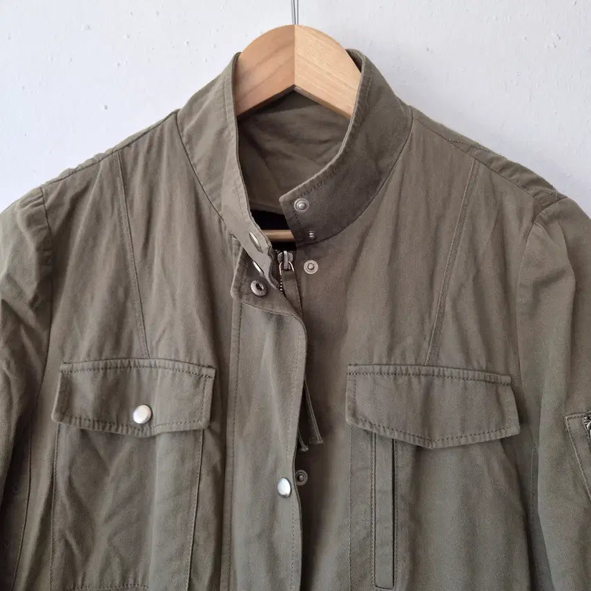 [BUNJANG] Berenice Women's Khaki Field Jacket / 베르니스 Berenice 여성 카키야상자켓 82-88-160사이즈