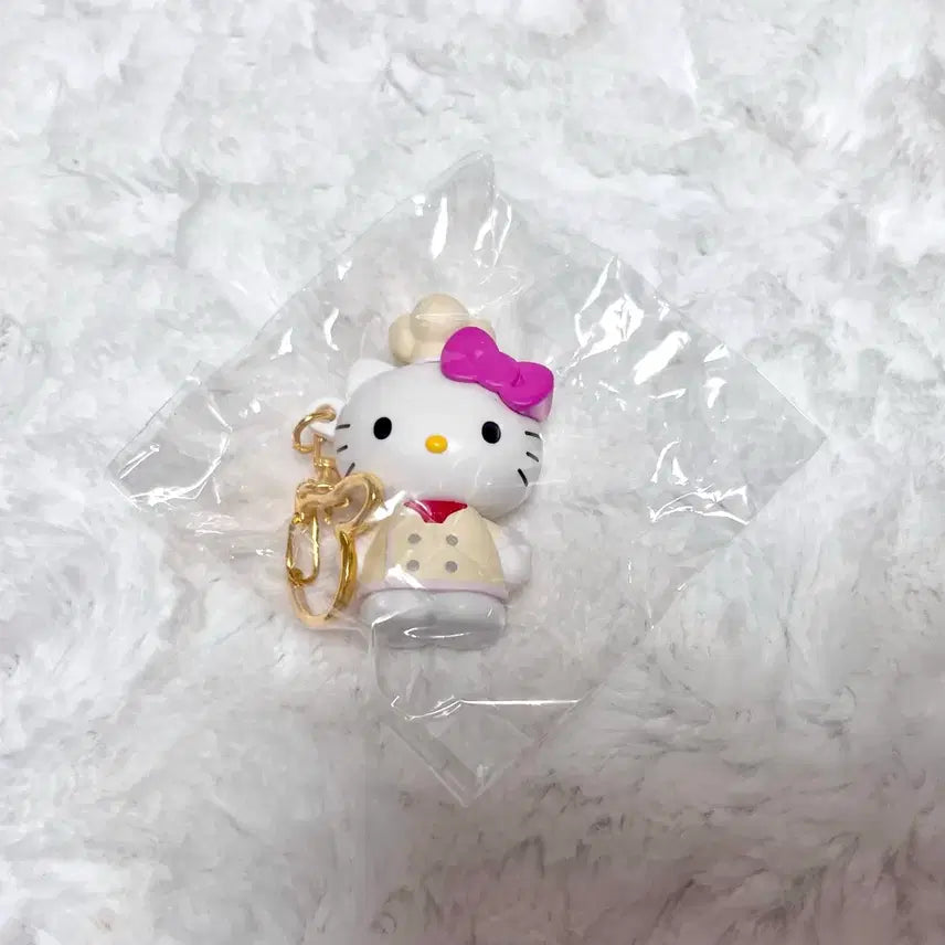 [BUNJANG] Chef Hello Kitty Figure Keychain / 요리사 헬로키티 피규어 키링