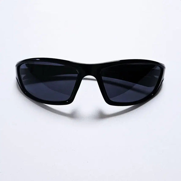 [BUNJANG] Polarized Goggle Sunglasses - Black / 편광그림인증 블랙 고글 선글라스 새상품 낚시 요트 여행 자전거 바다 수영 축구 등산