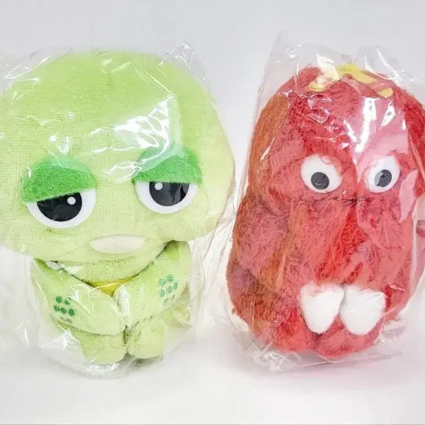 [BUNJANG] Gachapin & Mukku Retro Dolls / 가챠핀과 무크 인형 헤이세이 레트로