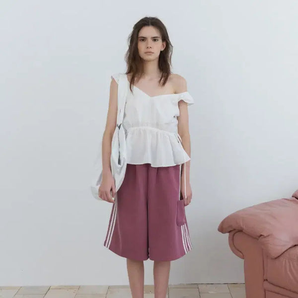[BUNJANG] Poeto Melo Plain Blouse (Ivory) / 포에토 멜로 플레인 블라우스 (아이보리)