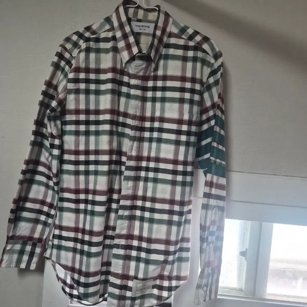 [BUNJANG] Thom Browne Check Shirt Size 1 / 톰브라운 체크 셔츠1사이즈