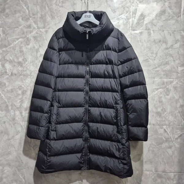 [BUNJANG] ADD Long Down Black Puffer Jacket / ADD 롱다운블랙