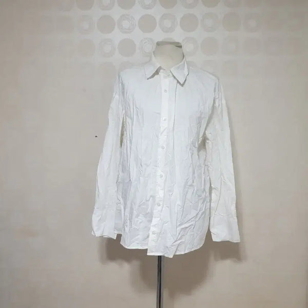 [BUNJANG] Mixxo White Blouse 55 / 미쏘 흰남방55 흰셔츠55 흰블라우스55