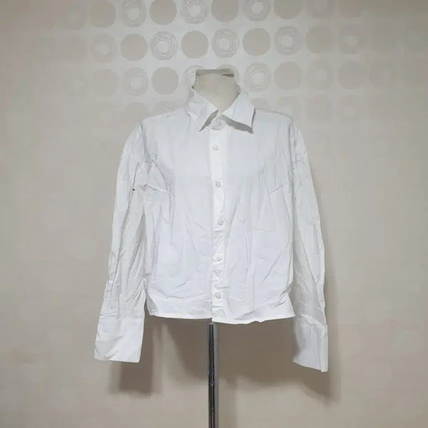 [BUNJANG] MOSS x Basic White Blouse / 미쏘 흰남방66 흰셔츠66 흰블라우스66