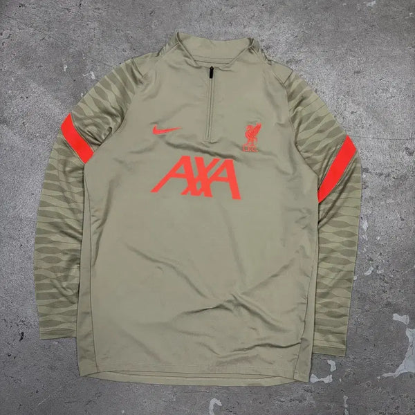 [BUNJANG] Nike Liverpool AXA Training Drill Top - Size L / 나이키 리버풀 AXA 트레이닝 드릴탑[3423]