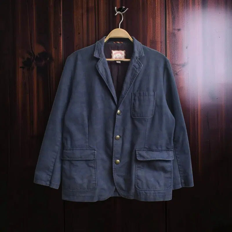[BUNJANG] Brooks Brothers Camo Cotton 3-Button Blazer / 브룩스브라더스 카모 코튼 블레이저 M1057