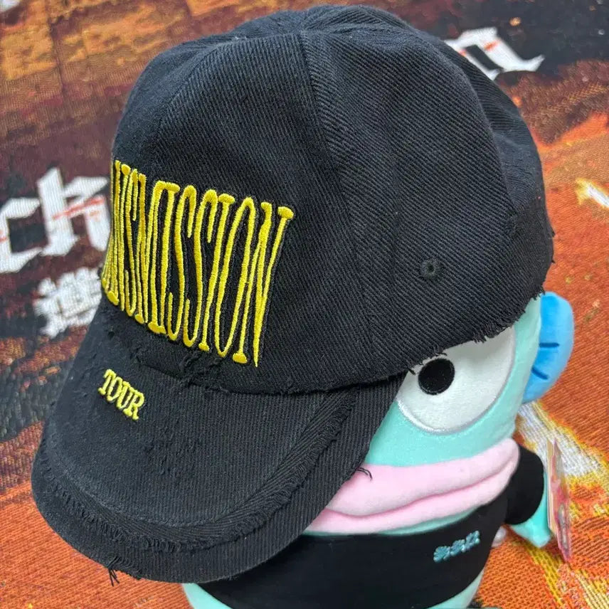 [BUNJANG] Etce Yellow Embroidered Logo Cap (L Size) / Etce 모자 (L 사이즈)