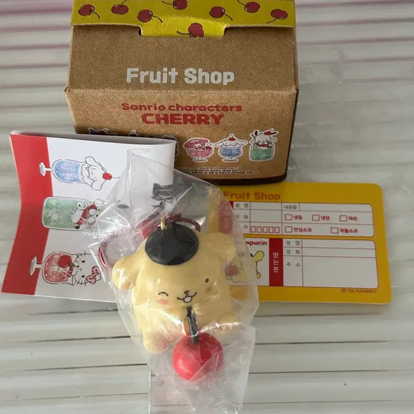 [BUNJANG] Sanrio Fruit Store Cherry Figure Keyring (Sealed) / 미개봉)산리오 과일가게 체리 피규어 키링 데려가세요!