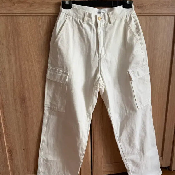 [BUNJANG] Haus White Pocket Pants S / Haus 하우스 포켓팬츠 S